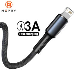 Câble de chargeur USB à charge rapide fil de données long tresse d'origine iPhone 14 13 12 11