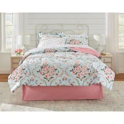 Wentworth Bed-in-a-Bag Comforter Set by BrylaneHome in Floral Multi (Size KING)