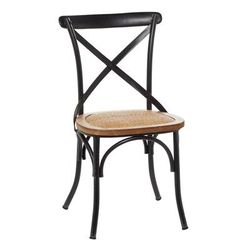 Black Iron Farmhouse Dining Chair Dining Chair by Quinn Living in Black