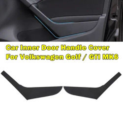 Copertura della maniglia della porta interna dell'auto sinistra/destra adatta per Volkswagen Golf