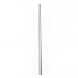 D&W Fine Pack GDSJU10-250 7 3/4" Unwrapped Jumbo Straws - Polypropylene, Clear, Not Wrapped, Case of 2500