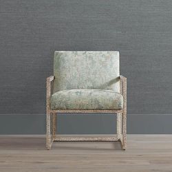 Atlas Accent Chair - Pebble Sunbrella Mentor Performance - Frontgate