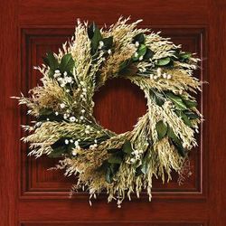 Basil Tranquility Wreath - Frontgate