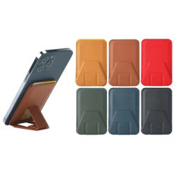 Étui portefeuille magnétique en cuir PU avec fente pour carte MagSafe iPhone 13 14 12 Pro 11