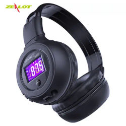 ZEALOT B570 casque bluetooth headphone sans fil Hifi headset stéréo basse écran LCD carte Micro SD