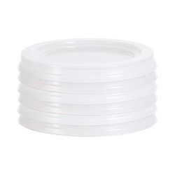 Arcoroc Q3007 4 1/4" Round Lid for Q1758, Q1762, Q1757, Q1753 So Urban Bowls - Plastic, Translucent, Clear