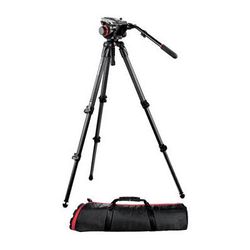 Manfrotto Used 504HD Head with 535 2-Stage Carbon Fiber Tripod System 504HD,535K