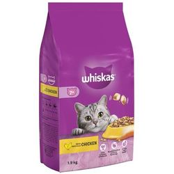 1.9kg Chicken Senior 7+ Whiskas Dry Cat Food