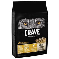 2x7kg Chicken Bone Marrow Ancient Grains Adult Crave Dry Dog Food