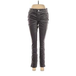 White House Black Market Jeans - Low Rise: Gray Bottoms - Women's Size 4