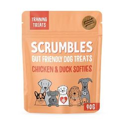 8x90g Chicken & Duck Scrumbles Softies Training Dog Treats