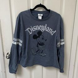 Disney Tops | Disney Long Sleeve | Color: Blue | Size: L