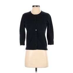 Talbots Outlet Cardigan Sweater: Black - Women's Size P