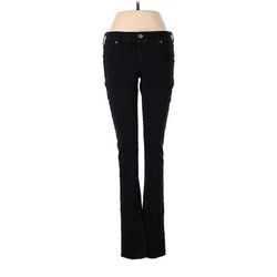 Genetic Denim Jeans - Mid/Reg Rise: Black Bottoms - Women's Size 29