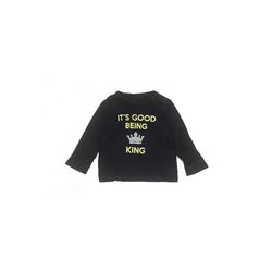 Baby Gap Long Sleeve T-Shirt: Black Tops - Size 18-24 Month