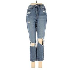 Klique B Jeans - Mid/Reg Rise: Blue Bottoms - Women's Size 8