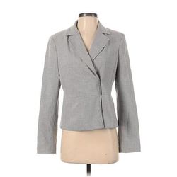 Calvin Klein Blazer Jacket: Gray Jackets & Outerwear - Women's Size 4