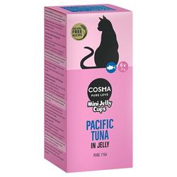 6x25g Pacific Tuna Cosma Mini Jelly Snack for Cats