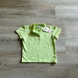 Lilly Pulitzer Tops | New With Tag Vintage Lilly Pulitzer Green Polo Pre Shrunken Size Medium | Color: Blue/Green | Size: M