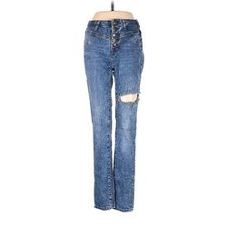Refuge Jeans - Mid/Reg Rise: Blue Bottoms - Women's Size 0