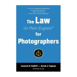 Simon & Schuster Book: The Law (In Plain English) for Photographers (Paperback) 9781621536772