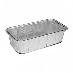 Handi-Foil 316-30-200 2 lb Loaf Pan - 8 5/8" x 2 19/32", Aluminum Foil, 200/Case