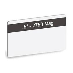 IDC CR-80 Blank PVC Cards with 2750 Oe HiCo Magnetic Stripe (30 mil, 500 Cards) 118305WH