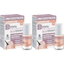 Dermovitamina Micoblock® 3 in 1 Onicodistrofie Camouflage Nude Set da