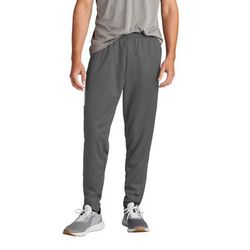 Sport-Tek PST800 Travel Pant in Iron Gray/White size Large | Polyester