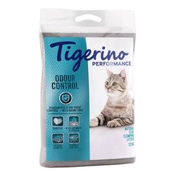 Lettiera Tigerino Performance Odour Control con Bicarbonato (senza profumo) - 12 kg
