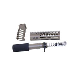 Guntec USA AR .308 Pistol Furniture Set Cerakoke Flat Dark Earth AR-PISTOL-SET-MLK-308-F