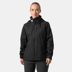 Helly Hansen Women’s Crew Hooded Sailing Jacket 2.0 Black M