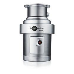 InSinkErator SS-200-18A-CC101 208/1 Disposer Pack w/ 18-in Bowl & Cover, CC101 Panel, 2-HP, 208/1 V
