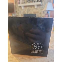 Gucci Grooming | Gucci Envy For Men 3.4oz 100ml After Shave Lotion New In Box!!! | Color: Red | Size: Os