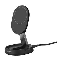 Belkin BoostCharge Pro Convertible Magnetic Wireless Charging Stand with Qi2 (Blac WIA008TTBK