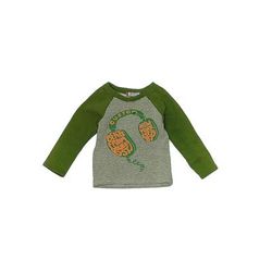 Clever Baby Sweatshirt: Green Tops - Kids Boy's Size 110