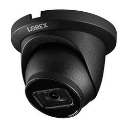 Lorex E842CD 4K UHD Outdoor Network Dome Camera with Night Vision (Black) E842CDB