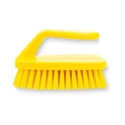Carlisle 40024EC04 6" Sparta Bake Pan Lip Brush w/ Poly Bristles - Plastic, Yellow