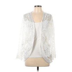 XCVI Cardigan Sweater: White - Women's Size 1