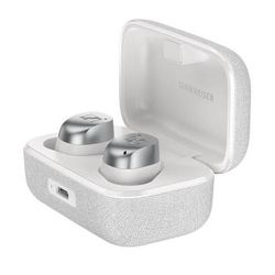 Sennheiser MOMENTUM True Wireless 4 Noise-Canceling Earbuds (White Silver) 700366