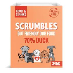 14x395g Duck Grain Free Scrumbles Wet Dog Food