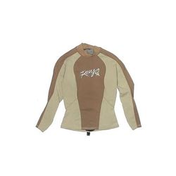 Roxy Rash Guard: Tan Swimwear - Women's Size 8