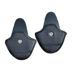 Cache-oreilles pratiques pour casque de moto, 2 pièces, chauffe-oreilles détachables, housse de Protection des oreilles, couvertures latérales pour casque
