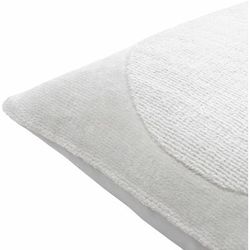 Ujana 20" Square Modern Light Gray/Light Slate Outdoor Throw Pillow - Boutique Rugs