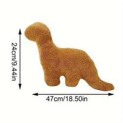 8 Style Dino And Chicken Nugget Plush Pillows Stegosaurus Plush Dinosaur Halloween Plush Christmas Gift Party Decoration Easter For Kids