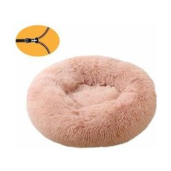 Dog Donut Bed Blanket Amovible Round Calming Pet Bed Chenil Fairy Dust Xs 40cm Amovible Pour les
