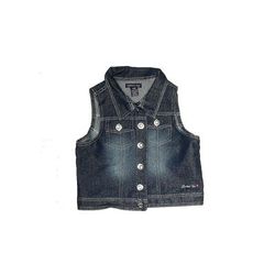 Limited Too Denim Vest: Blue Jackets & Outerwear - Kids Girl's Size 8