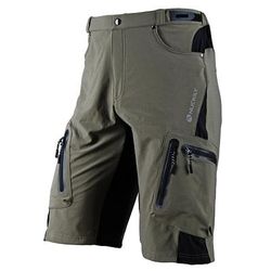 Nuckily Per uomo Tinta unica Tasche Pantaloncini MTB Pantaloncini da bici Bicicletta Pantaloncini Pantaloni Vestibilità comoda Mountain Bike MTB Ciclismo su strada Gli sport Asciugatura Rapida