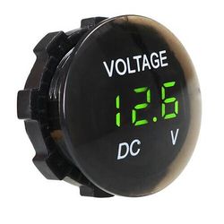 dc 12v-24v display digitale voltmetro impermeabile e antipolvere display digitale per camion auto moto suv barca atv refit accessori
