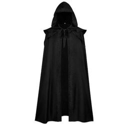 Vintage Punk Gotico Medievale Mantello Costume Cosplay Strega Medico della peste Vichingo Streghe Ranger Costume Per uomo Per donna Unisex Celtico Vichingo Fantasia Halloween Carnevale Mascherata